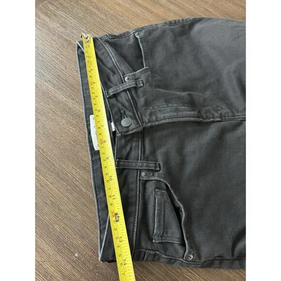 Abercrombie & Fitch Jeans Womens 29 Black The Super Skinny Ankle High Rise Black - Picture 6 of 10